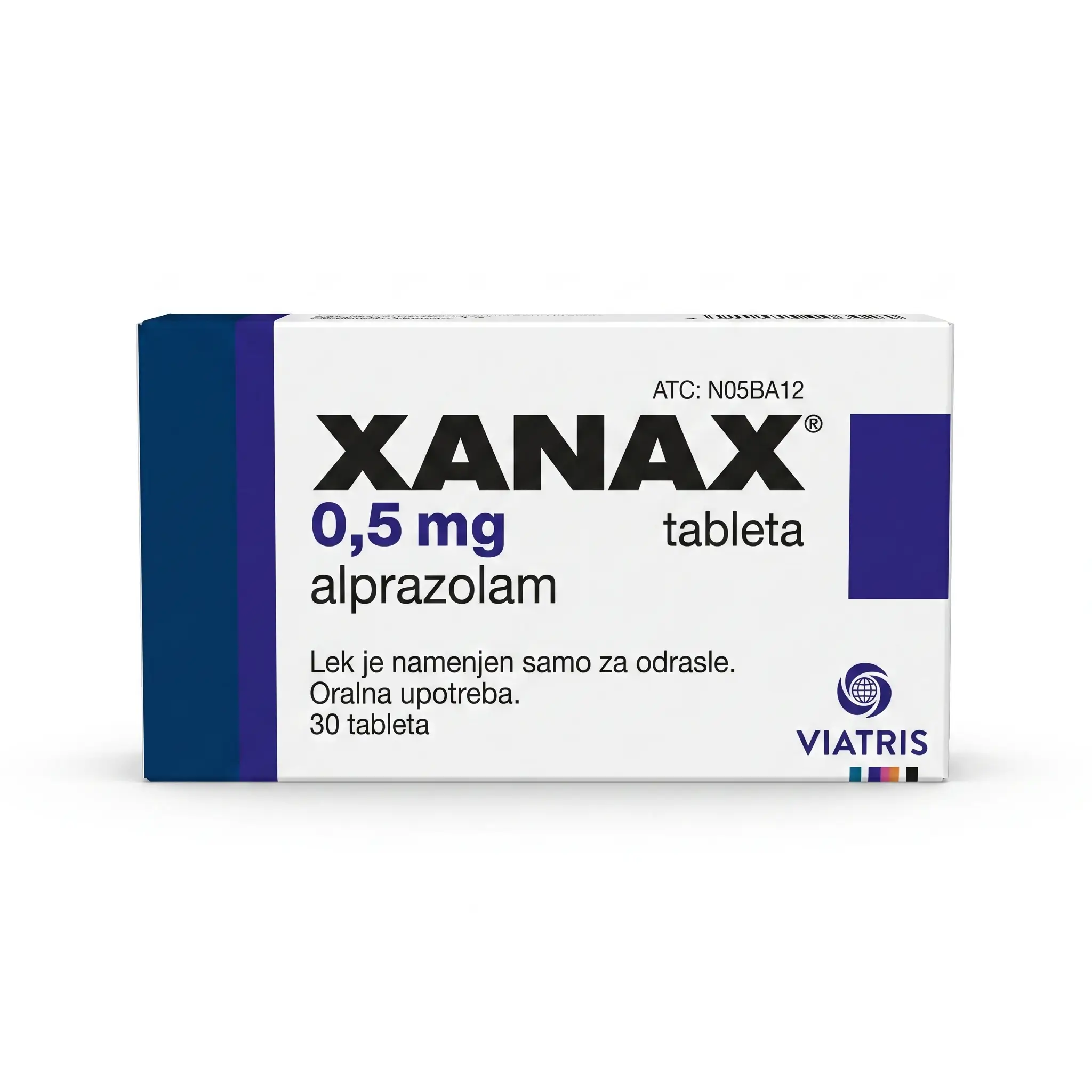 Xanax Alprazolam tablets package